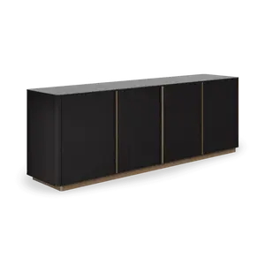 Kalla Contemporary Brushed Oak Sideboard Cabinet