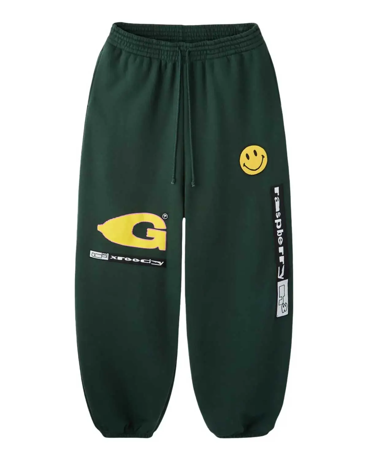 Gv Gallery X Greedy Unit Garbage Sweatpants Green