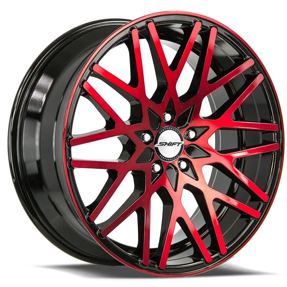 Formula Gloss Black Candy Red Machine wheel