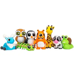 Wigglitz 3D Printed Figures Original Series 1 Fidget Toy 2PC per Pack for Collectors First Timers and On The Go Play