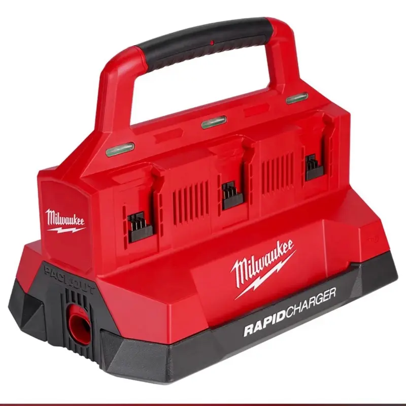 Milwaukee M18 PACKOUT 6-Bay Rapid Charger Milwaukee M18 PACKOUT 6-Bay Rapid Charger