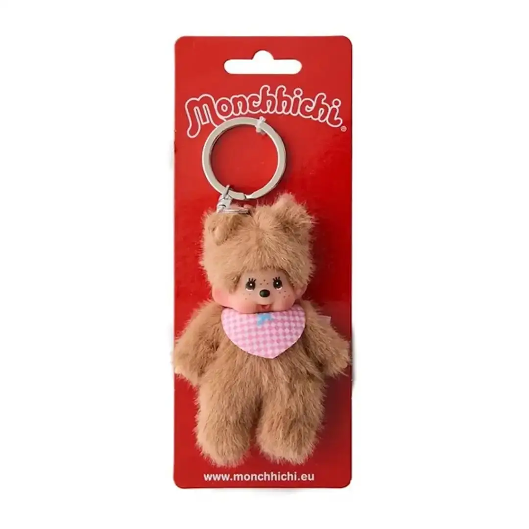 Monchhichi Bearchichi Plush Keychain