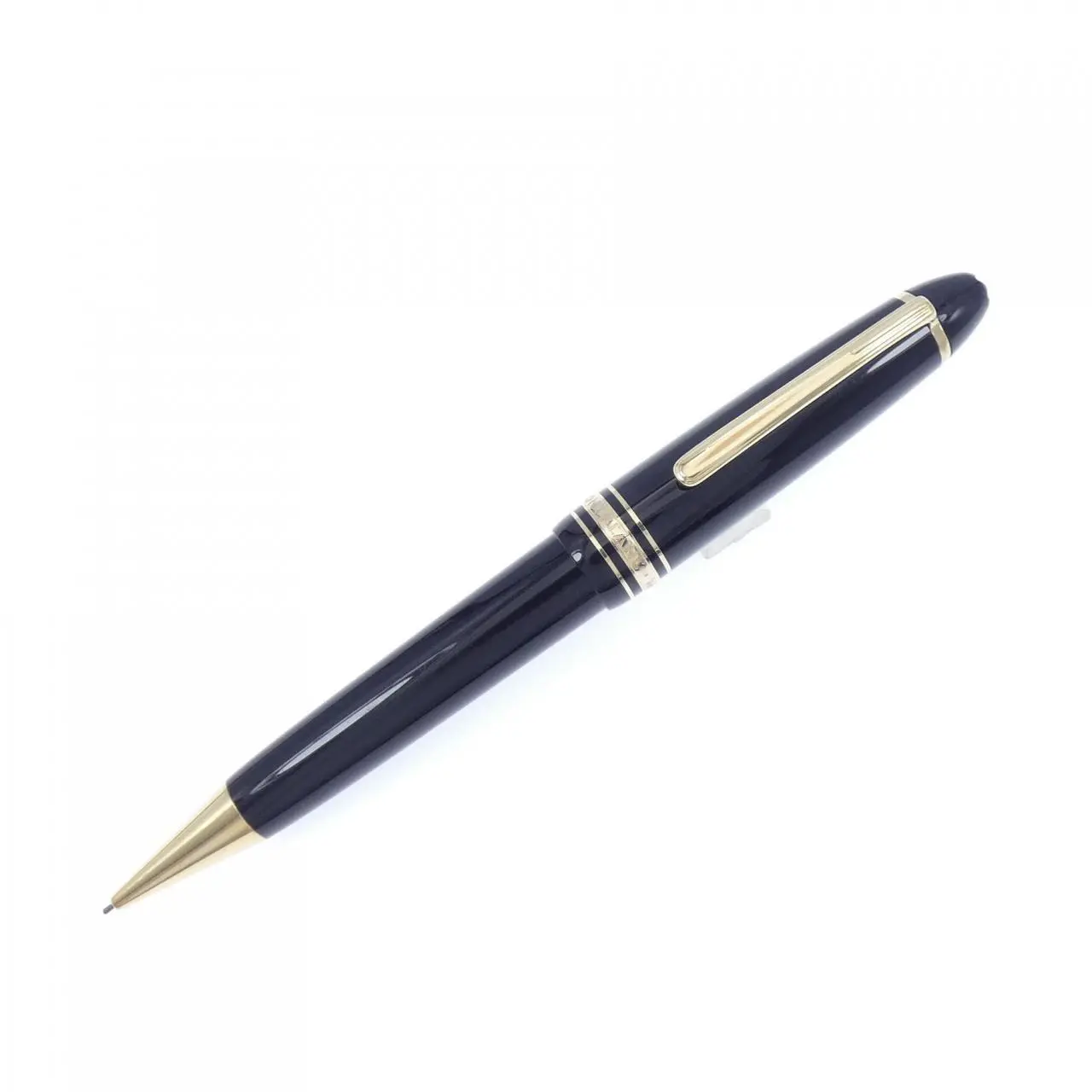 Pre-owned Montblanc Gold-plated Small Leather Goods Meisterstück LeGrand Mechanical Pencil
