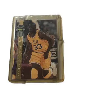 Graded Guard Collectible Card featuring Shaquille O'Neal in LSU Jersey Number 33 Sports Collectibles