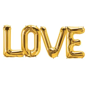 Mylar Love Balloon Kit - 4 Pc.