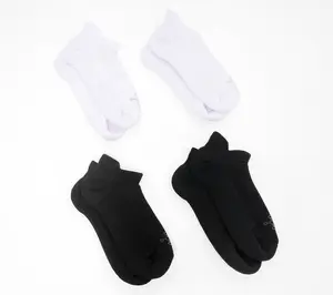 Tommie Copper 4pk Easy Fit No Show Compression Socks