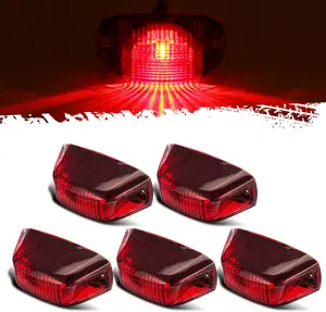 Partsam Rear Cab Marker Roof Lights Rear Roof Mounted Cab Light Lamps for Ram Promaster