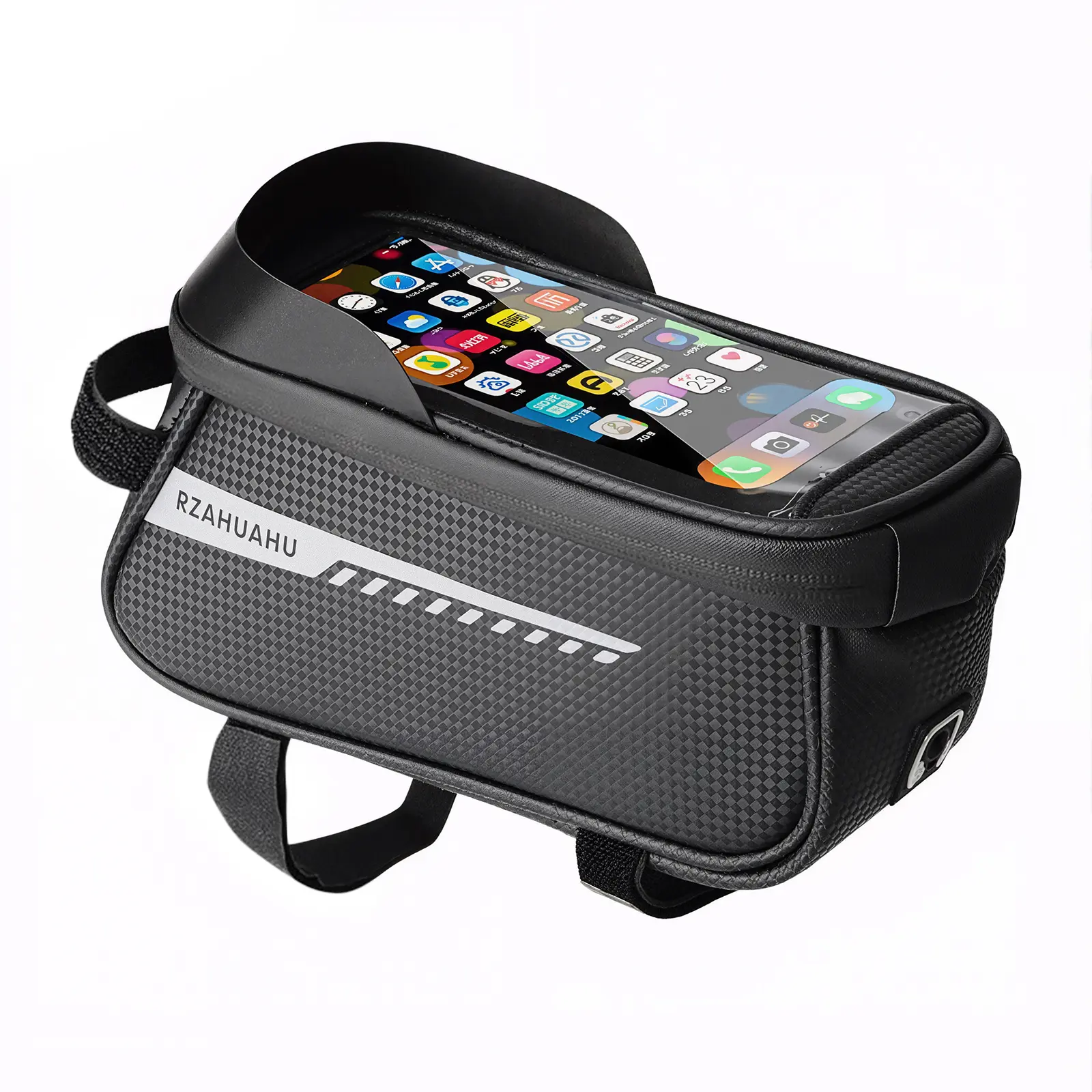 Electric Bike Frame Bag - Waterproof, Lightweight, Detachable Cycling Storage Bag with Adjustable Strap, Ample Space, Easy Installation, Fits Any Size Handlebar for Phones, Tools & Essentials