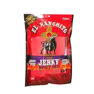 HOT 2026 !! Blazing Hot El Ranchito Crunchy Beef Jerky Net Wt. 2 oz