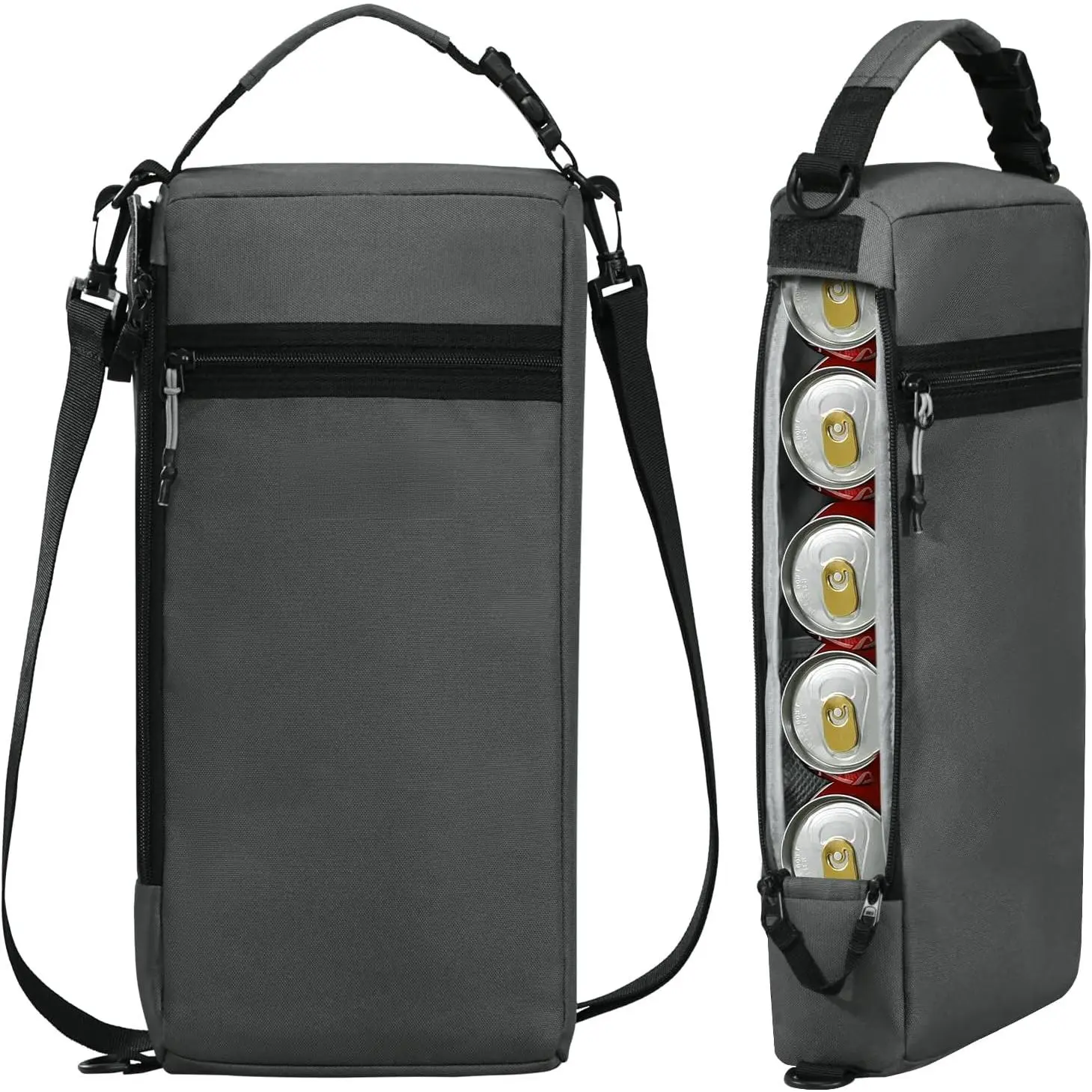 Golf Cooler Bag Insulated Soft Cooler Bag Golf Accessories for Men 9 Cans Portable Beer Cooler Sleeve for Picnic Beach Outdoor Activities outdoor hiking Nylon Outdoor Hiking Crossbody Bag