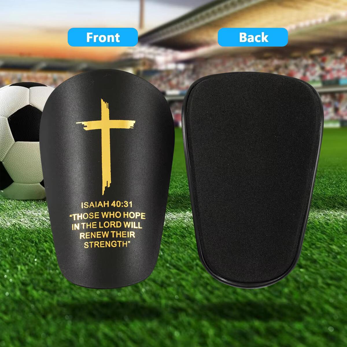 High-Quality Soccer Accessories: PU Mini Shin Guards. This set includes both shin guards and thermal protective gear, offering critical protection against injury.