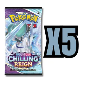 Chilling Reign - 5 Pokemon Booster Packs