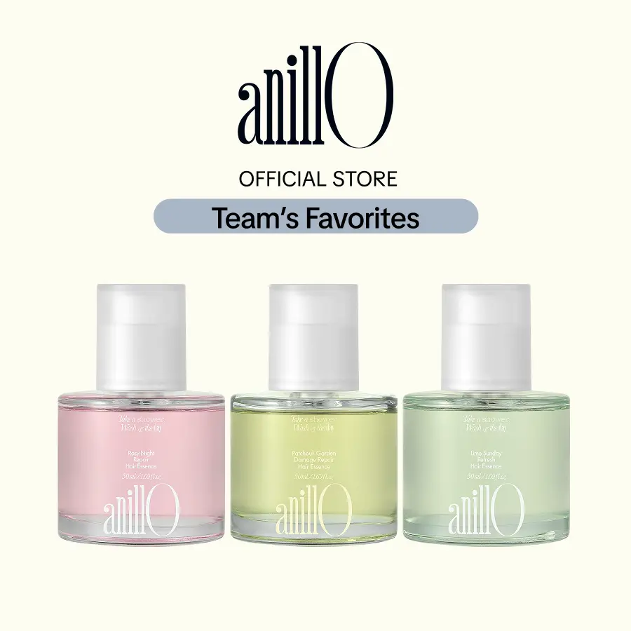 anillO Team's Favorites Hair Essence Trio for All Hair