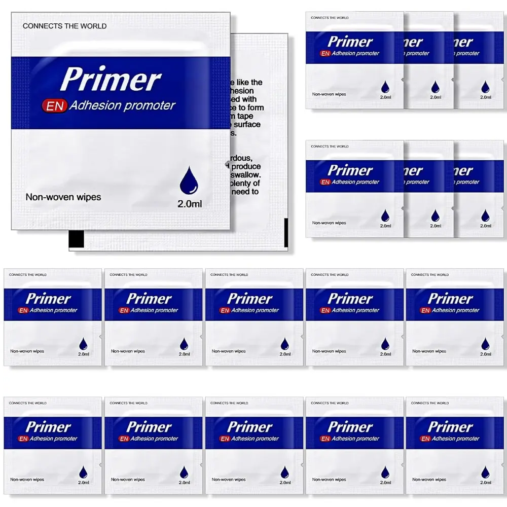 16 Pcs 2ml PA Adhesion Promoter Tablets, High-Performance Primer for Automotive Molding Double Tape, Compatible with PA, Plastic, ABS, PC, PVC, PU, 16 2Ml Adhesion Promoter Tablets