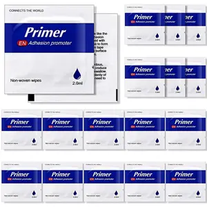 16 Pcs Adhesion Promoter, High Performance Adhesion Promoter For Plastic, Double Tape Primer Increase With Automotive Molding Tape