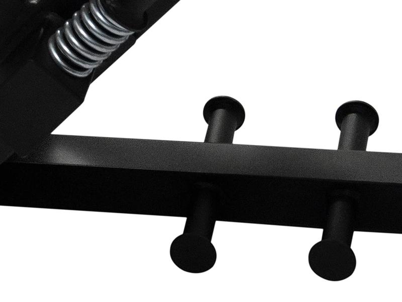 RITFIT BLP01 Pink Leg Press Hack Squat Machine with Linear Bearing, Pink Fitness Trainer, Professional Adjustable Design for Full Lower Body Workout Strength Training Equipment