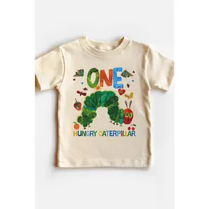 One Hungry Caterpillar Birthday shirt, First Birthday Shirt caterpillar family Shirt