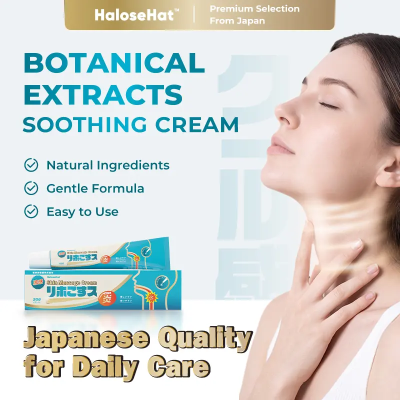 HaloseHat Throat Gel - Natural Herbal Formula, Helps Maintain Throat Comfort & Healthy Throat