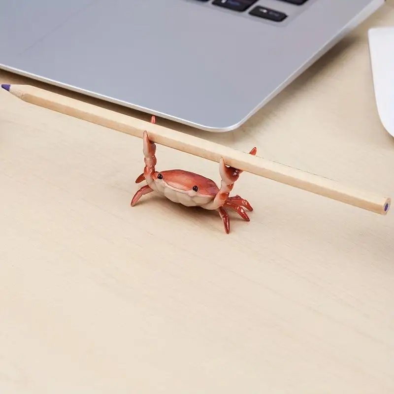 Creative Crab Shaped Pen Holder, 1 Count Unique Creative Crab Design Pen Holder, Desktop Pen Holder for Home Office School