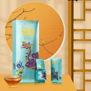 HaoHeShun Premium Wuyi Mountain Ecological Rock Tea - Rich Mellow with Yan Yun Rock Rhythm, Clear Amber Liquor, Fast Sweet Aftertaste, 216g Box, Chinese Herbal Blend