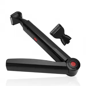 Electric Back Shaver and Body Hair Trimmer for Men – Extendable Long-Handle Back Razor for Hard-to-Reach Areas, Manscaping Tool Extendable Long-Handle Back Razor for Hard-to-Reach Areas, Manscaping Tool for Coarse Back Hair