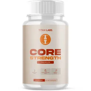 (1 Pack) Daily Wellness Support Formula Core Strength Vitamin Joint Support Advanced Formula 60 Capsules Dietary Supplement