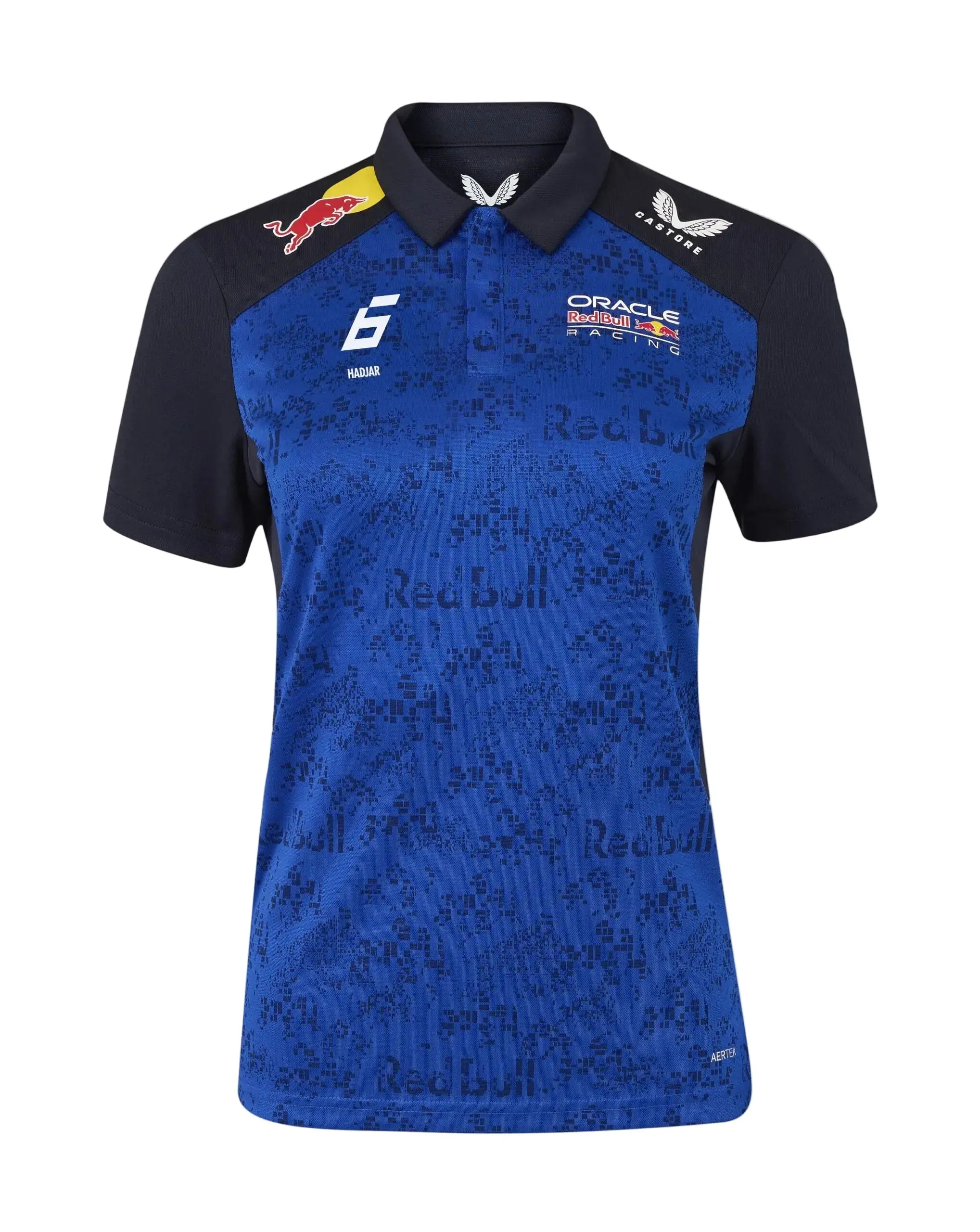 Red Bull Racing F1 Women's 2026 Isack Hadjar Team Polo Shirt- Blue