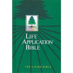 USED-Life Application Bible: The Living Bible (Personal Size) by Anonymous (Hardcover)