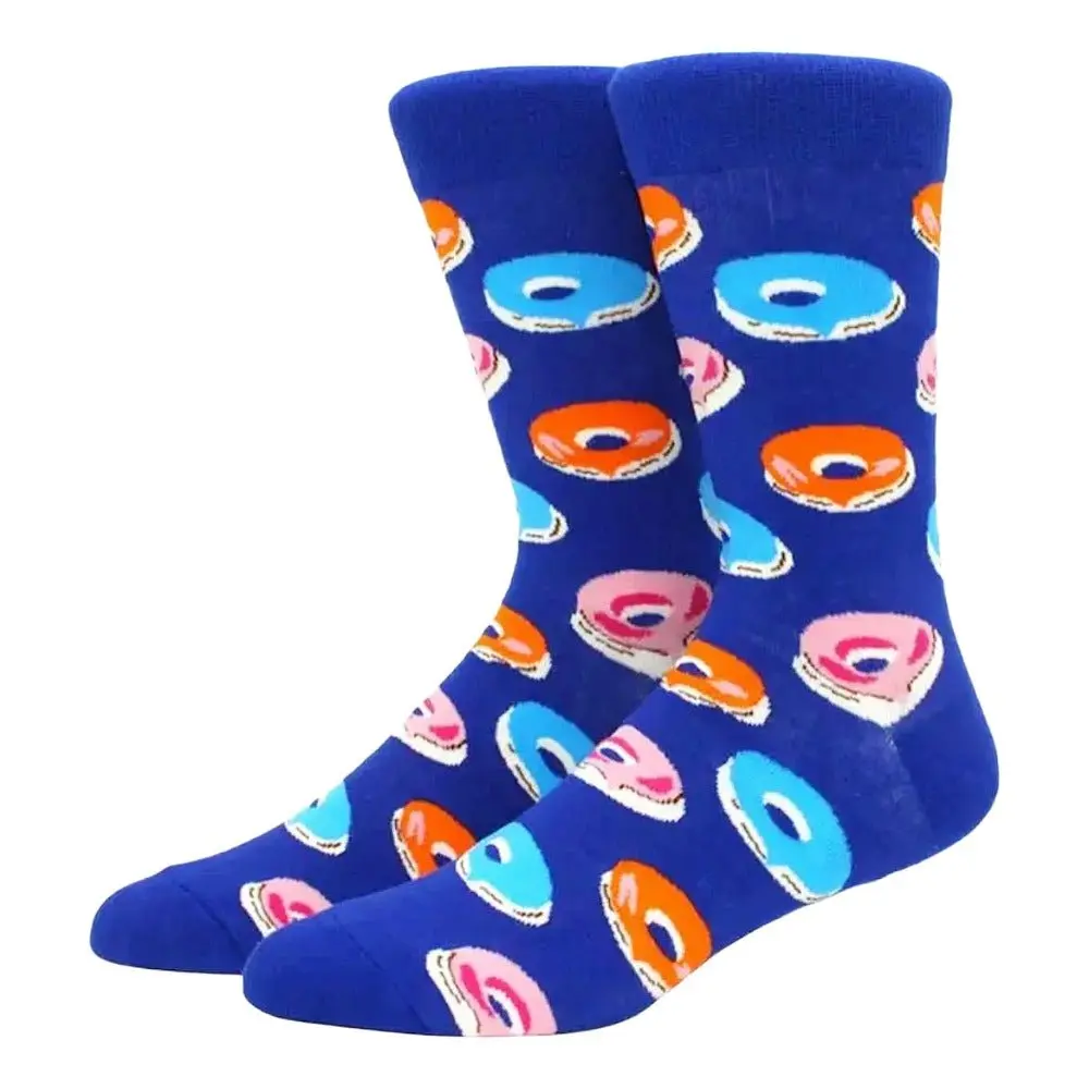 Donut Pattern Socks from the Sock Panda (Adult Large)