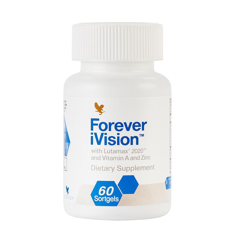 Forever iVision - Complete Eye Support Supplement with Lutemax 2020 & Carotenoids for Digital Age Vision Health - 60 Softgels Healthcare