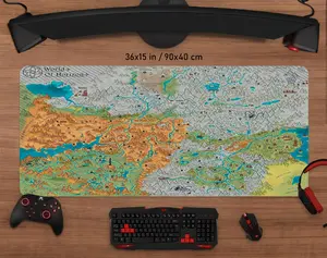 [Sale off up to 65%][Free Ship] Horizon Zero Dawn Map Mouse Pad • Personalized Printing • Gaming Mouse Pad • Customized Mouse Pad • Game • Anime • Desk Mat