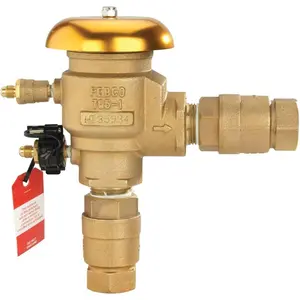 765 Series 1" Bronze Pressure Vacuum Breaker Backflow Preventer, Quarter Turn Shutoff, NPT Connections, Freeze Sensor with SentryPlus Alert Technology, Industrial Plants, Irrigation System