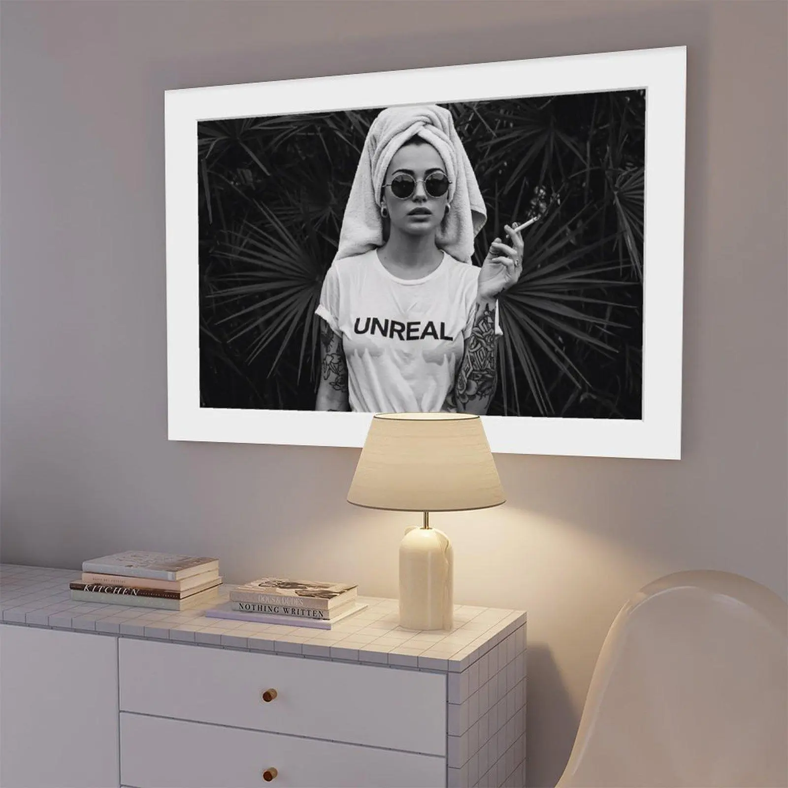 Retro S1 Unframed Artistic 1-Piece Wedding Photography Wall Poster Print - Vintage Couple Minimalist Neutral Aesthetic Art, Versatile Office & Bedroom Home Decor Accessory, Ideal Gift for Enthusiasts (dimensions may contain minor discrepancies)