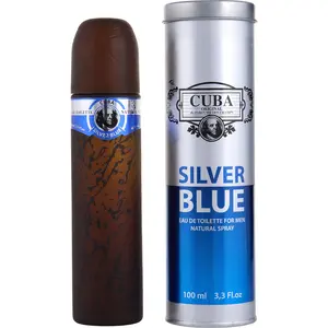 Cuba Silver Blue By Cuba Edt For Men