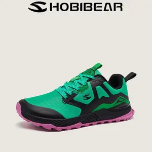 Hobibear Spring and autumn vintage thick soled sports shoes, wear-resistant grip men's running shoes, men's casual shoes