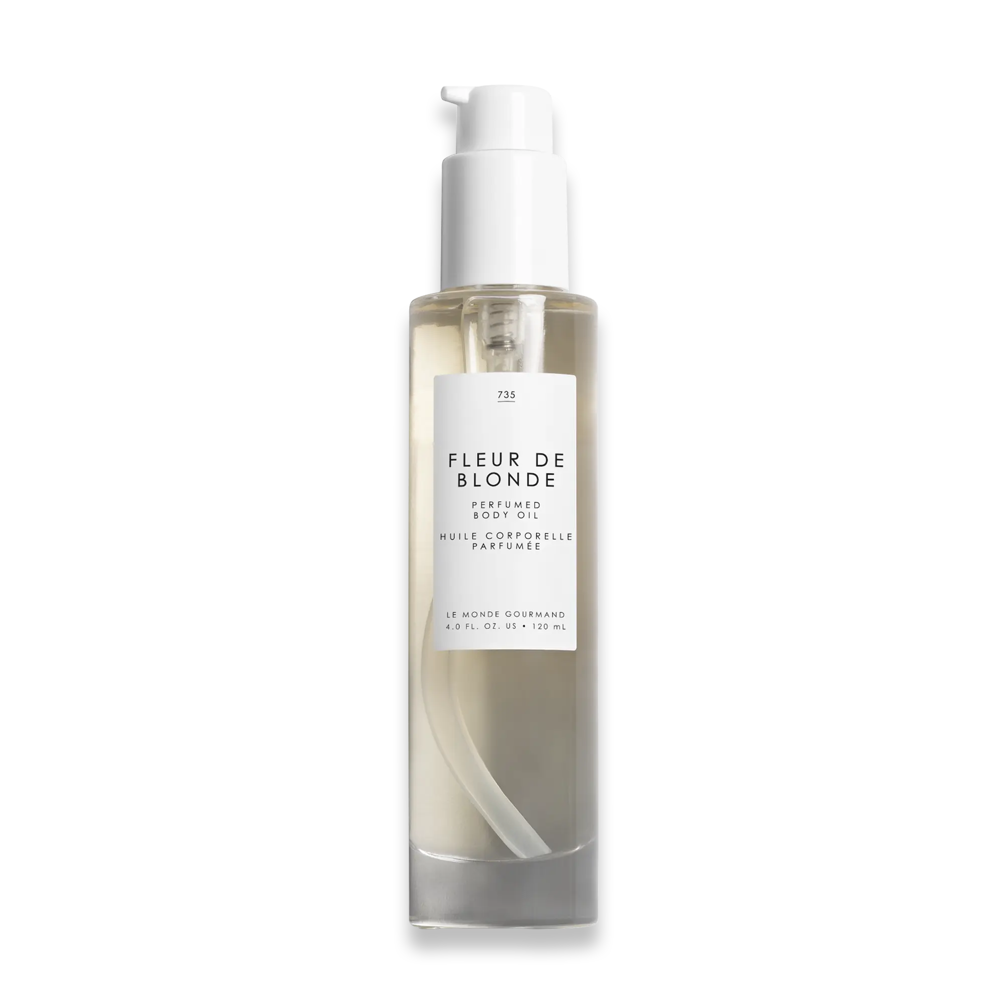 Le Monde Gourmand | Fleur de Blonde Body Oil | Cashmere Musk & White Amber Scented Body Oil | Nourishing Glow Oil