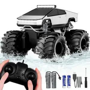 1:18 Amphibious RC Monster Truck | 2.4GHz 4WD All-Terrain Vehicle | Waterproof for Land & Water Use | Exciting Gift for Kids Ages 6+