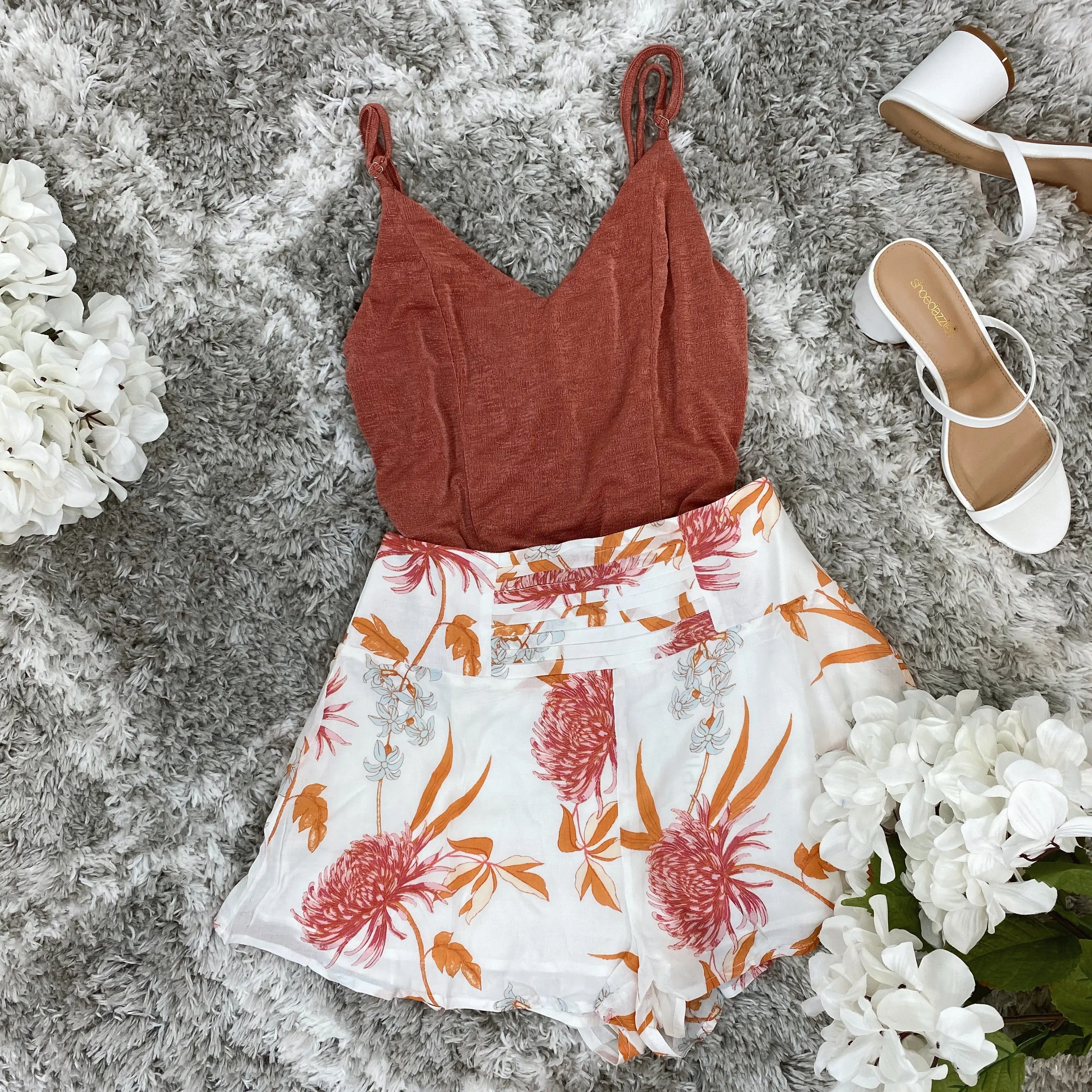 Day Dreamer Shorts in Multi Floral by MINKPINK