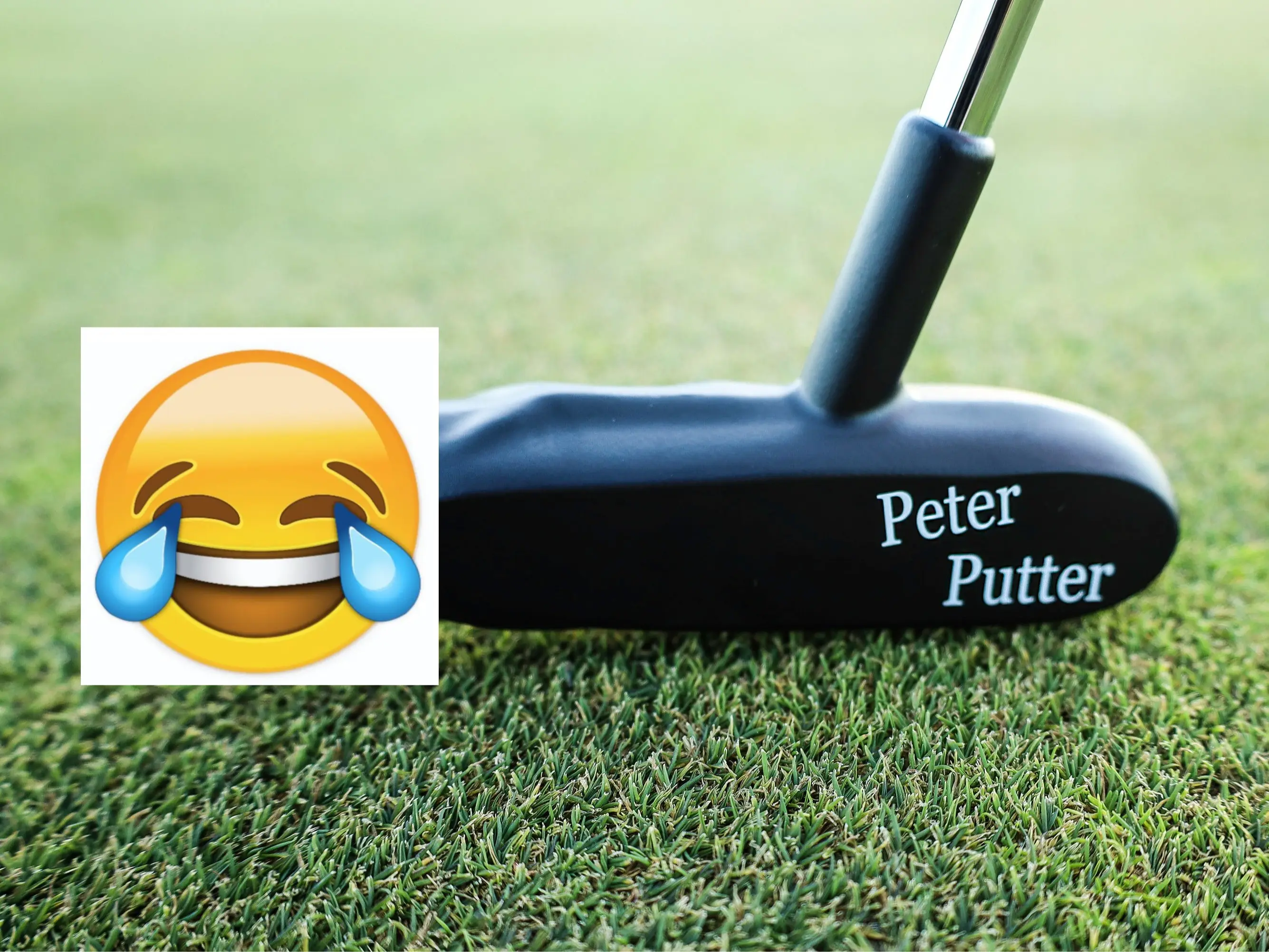 Peter-Putter Golf Putter - Aluminum Head and Chrome Stepless Shaft for Adults