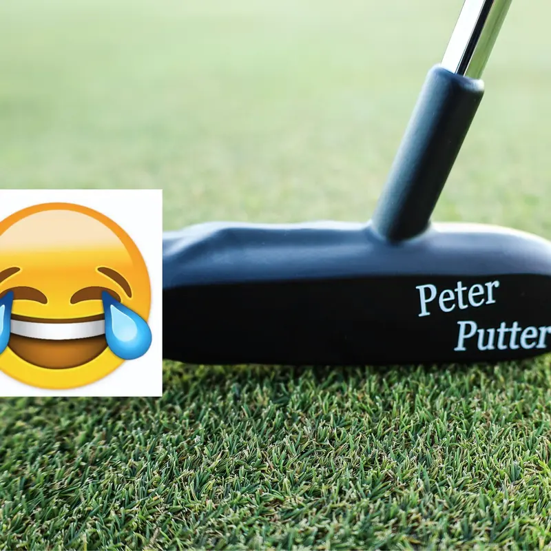 Peter-Putter Golf Putter - Professional Quality Aluminum Head and Chrome Stepless Shaft for Adults