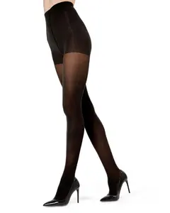 Perfectly Opaque Control Top Tights - Colors