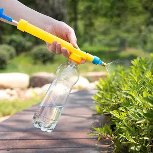 Pressure Sprayer Top,Mini Portable Handheld Spray Pump for Beverage Bottles,Manual High Pressure Water Spray