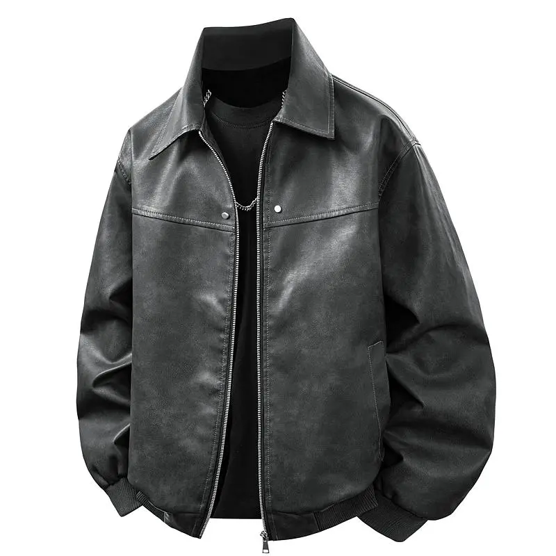 uniqlo leather jacket - TikTok Shop