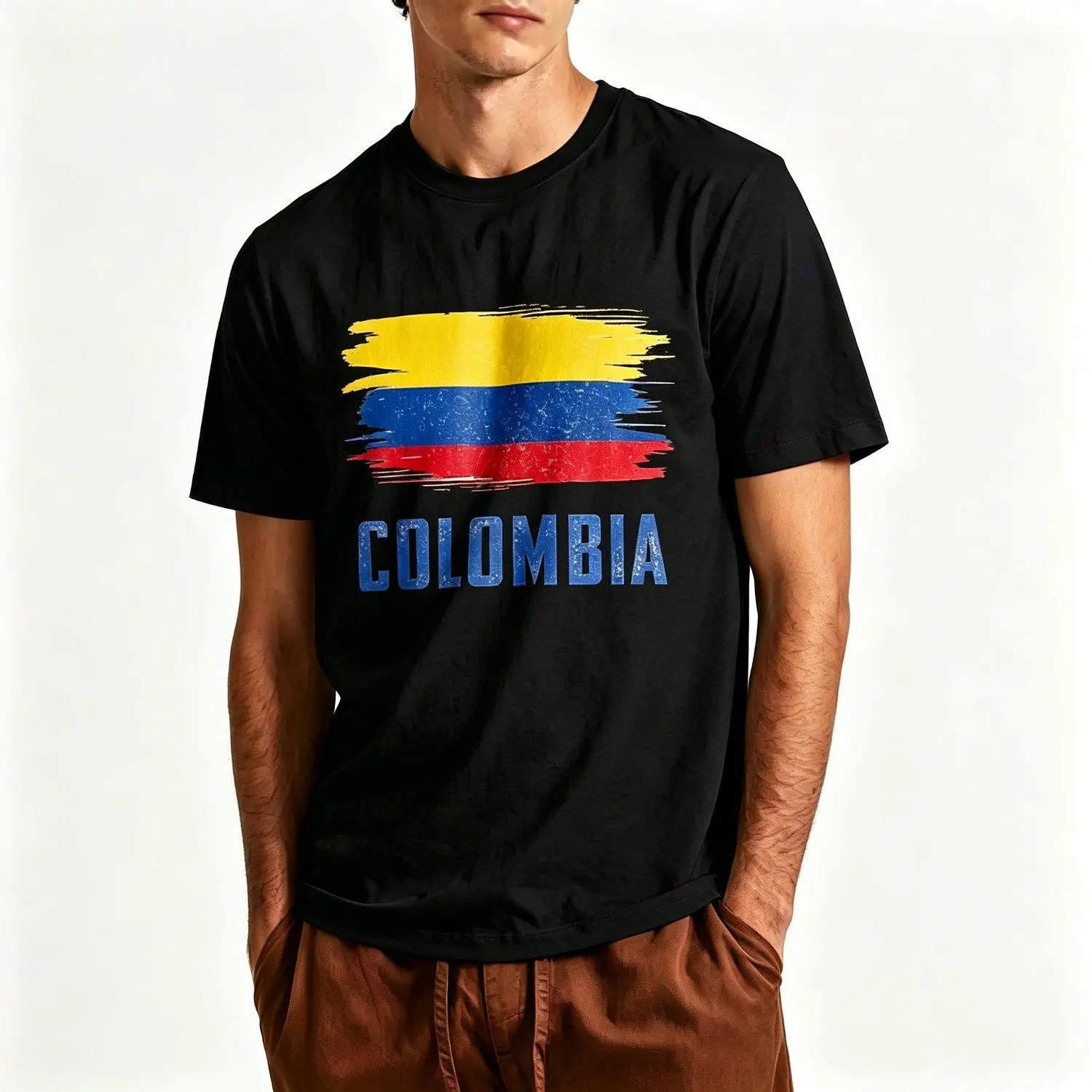 Colombia Tee For Colombian Flag Inspired T Shirt Apparel Classic Style
