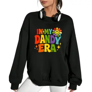 Retro Color Aesthetic Sweatshirt – In My Dandy Era Funny Dandy’s Design