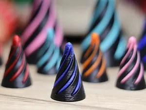 Impossible Cone, passthrough Spiral Fidget Toy MINI
