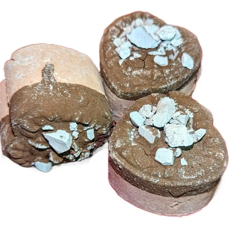 Micelanea la aurora Clay Heard Made in Mexico 1pz Corazon de Barrito 1pz Echa en Mexico puede venir entera o en trositos   "Pieza artesanal de barro natural. Hecha a mano, puede variar color/tamaño. Frágil - manejo con cuidado."