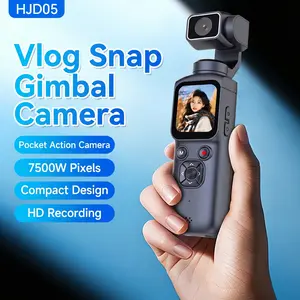 4K Vlogging Camera with 32GB Card, Video Recorder, Digital Vlogging Camera with 330° Rotating Lens, Full Body Camera for Vlogging, Travel & Daily Life Recording, Modern Gadget, Durable Construction, CamcorderChristmas Birthday Gift