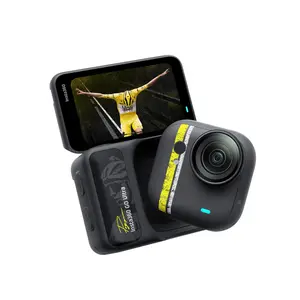 Insta360 GO Ultra Tadej Pogačar Edition - Small 4K Vlogging Camera, Hands-Free, POV Cam, 1/1.28" Sensor, 53g Lightweight, 156° FOV, 200 Min Battery Life, Magnetic Wearable Action Camera for Cycling