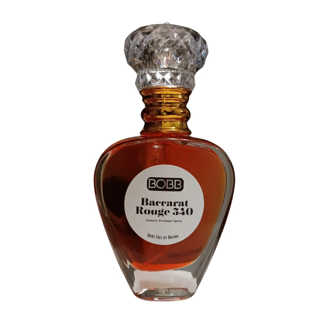 Baccarat Rouge 540 Type Body Oil, Oriental Fragrance, Woody Amber Saffron Perfumed Oil, Luxurious